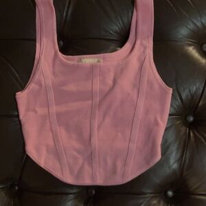Altar'd State Blush Sleeveless Top